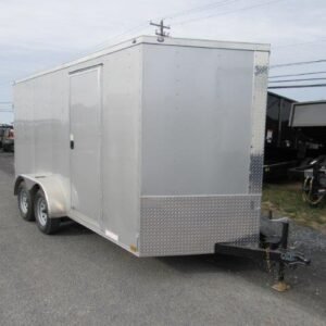 Diamond Cargo 7 x 14 Enclosed Trailer – Rear Barn Doors