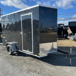 Formula 6 x 12 Enclosed Cargo Trailer – Rear Ramp Door