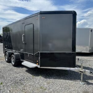 Legend 7 x 16 Aluminum Enclosed Cargo Trailer – Deluxe