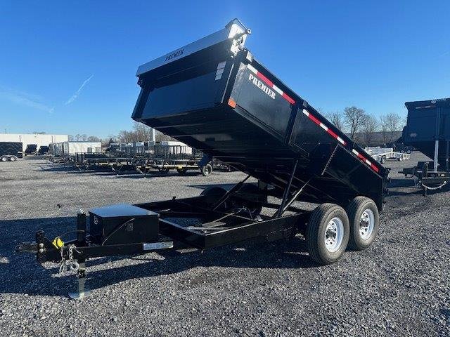 Premier 7 x 12 Low Profile Dump Trailer – 12,000 lb GVW