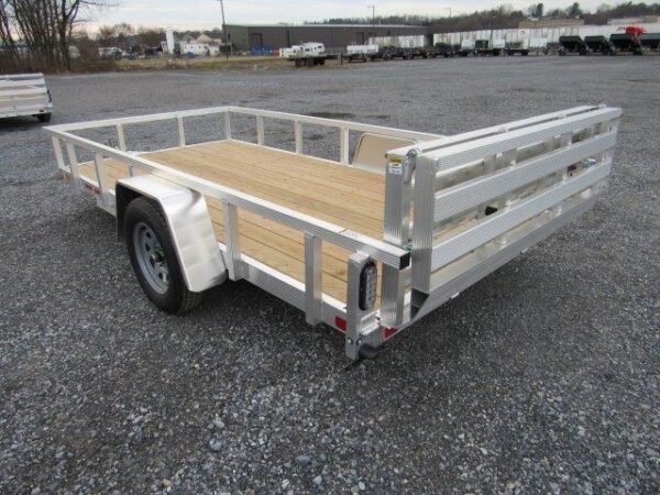 Sport Haven 6×12 Aluminum Utility Trailer – Bi-Fold Ramp Gate - Image 5