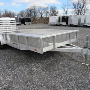 Sport Haven 7×18 Aluminum Landscape Trailer: Heavy Duty Ramp