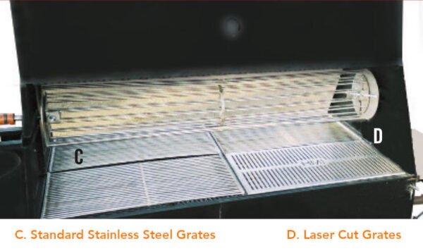 Model 7240CSS Towable Charcoal Grill – Stainless - Image 39