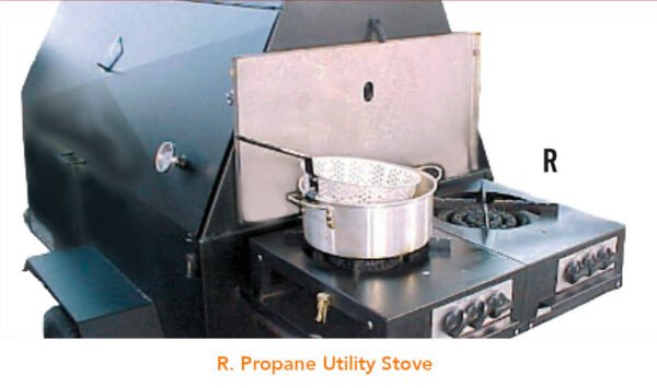 Model 7240CSS Towable Charcoal Grill – Stainless - Image 31