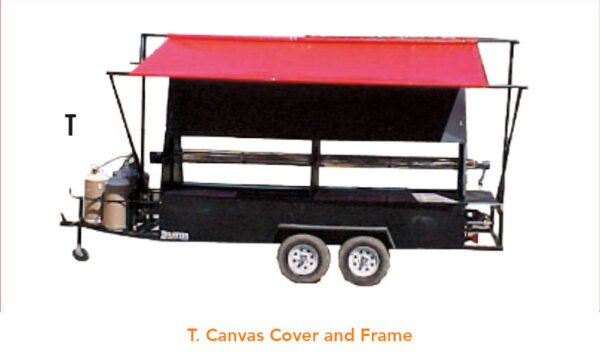 Model 7240CSS Towable Charcoal Grill – Stainless - Image 29