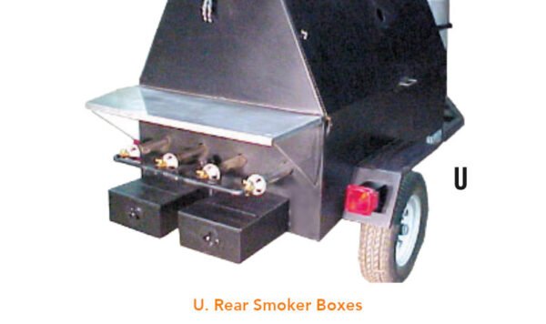 Model 7240CSS Towable Charcoal Grill – Stainless - Image 28